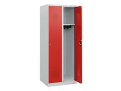 schoollocker,HxBxD 1530x600x500mm,2vak,vak B 300mm,cil.-slot