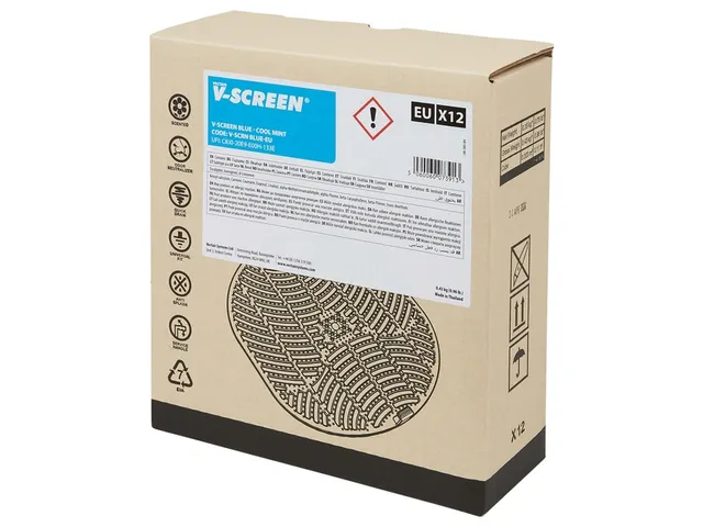 Urinoirmat V-screen Cool Mint