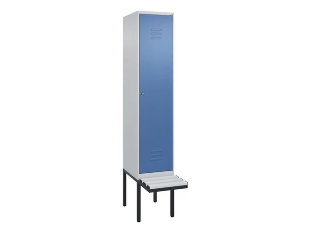 locker voor scheiding van kleding,HxBxD 2120x400x815mm,1vak