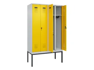 locker voor scheiding van kleding,HxBxD 2120x1200x500mm,4vak - 1