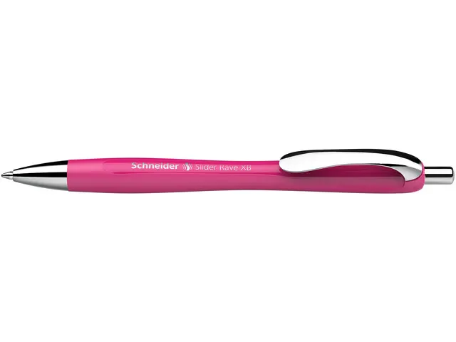 Balpen Schneider Rave XB Power Pink doos a 3 + 1 gratis