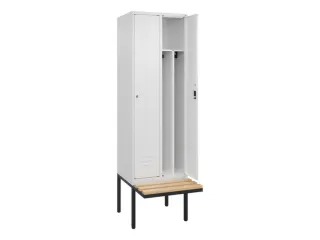 locker voor scheiding van kleding,HxBxD 2120x600x815mm,2vak - 2