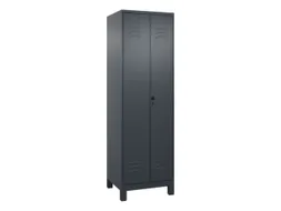 PBM-locker,HxBxD 1950x600x500mm,2vak,vak B 300mm,draaigrendel