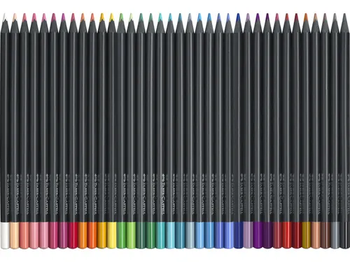 Kleurpotloden Black Edition in kartonnen etui á 36 stuks