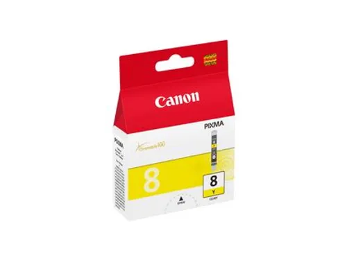 Cli-8y Gele Inkt Cartridge Bundle (3 Stuks)