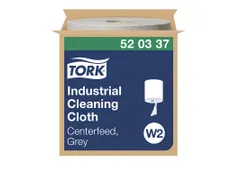 Reinigingsdoek Tork Industrial W1/2/3 nonwoven 390vel grijs 520337