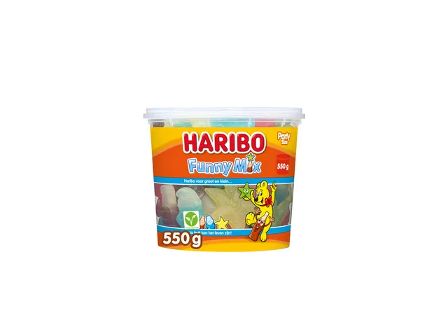 Snoep Haribo Funny Mix 550gr