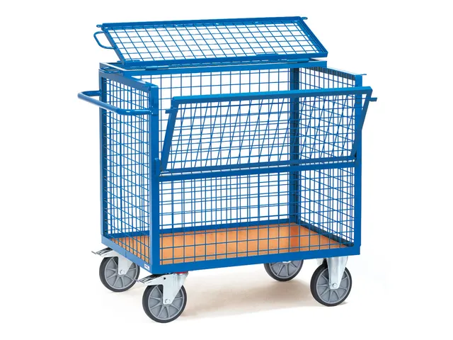 Bakwagens Met Gaaswanden 2762 600kg 1000x700mm Ral5007