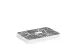 #Deksel Sigma Home 5L Bladerentransparante 24x16,5x2,5cm
