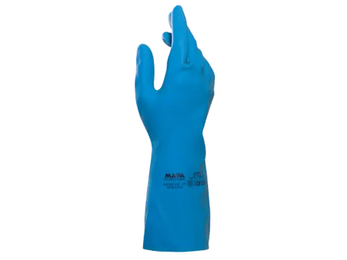 Waterdichte Handschoen Vital 177 Maat 8 Natuurlijk Latex Blauw