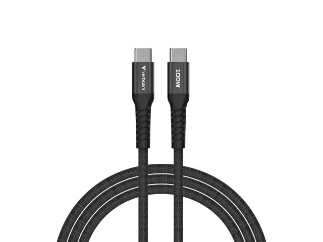 S+C Magnetische Usb-C Kabel zwart 100W 31863 480Mbps 1.20m