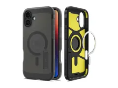 Tough Armor Apple iPhone 16 Hoesje MagSafe Back Cover Frosted Zwart