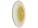 Horloge murale Nextime dia 50cm verre sphérique bleu plastique Deep