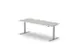 Bureau à hauteur réglable élec.,HxlxP 650-1310x2000x800mm