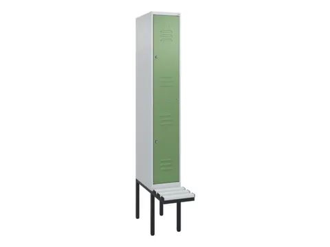 Dubbeldekse dekenkist,HxBxD 2120x300x815mm,1x2vak.,vak B 300mm