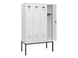 schoollocker,HxBxD 1950x1200x500mm,4vak,vak B 300mm,cil.-slot