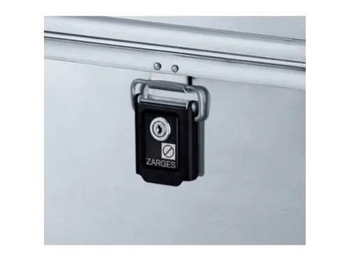 Aluminium Transportkist 24l Hxlxb 200x500x340mm 2 Clipsluitingen