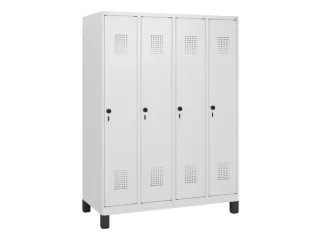 schoollocker,HxBxD 1630x1200x500mm,4vak,vak B 300mm,draaigrendel - 2