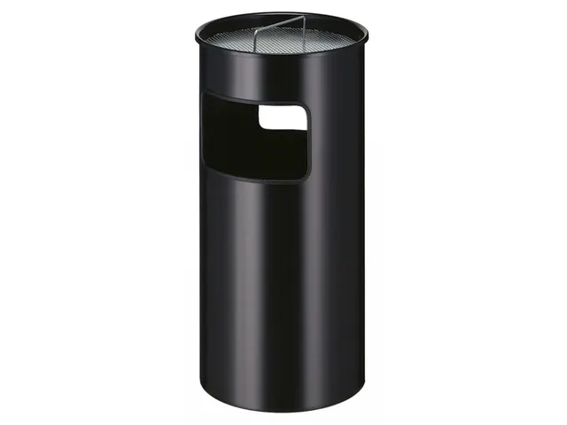 As-papierbak 50 Liter Zwart