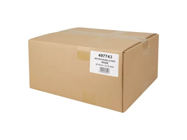 Microvezeldoek 497743 Roze 40x40cm 80 Doeken