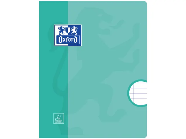 Cahier Oxford School A5 36 feuilles ligné assorti