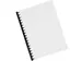 dekblad A4 leder 250 grams 100 stuks wit