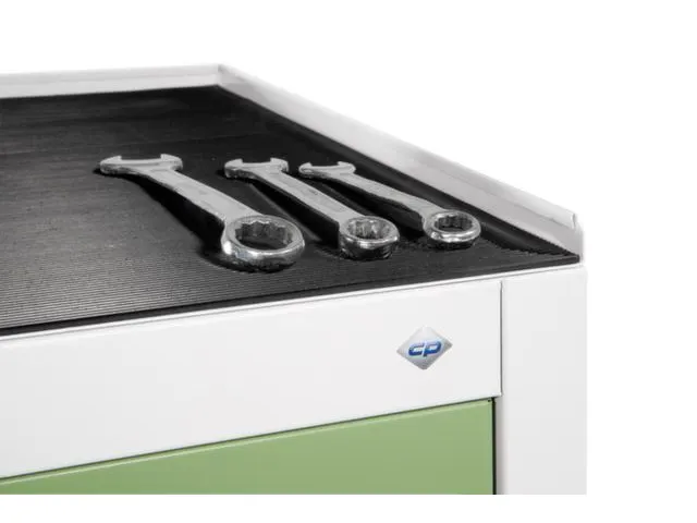 geribbelde mat,v. kast BxD 1000x500mm,B 940mm,zelfklevend,zwart