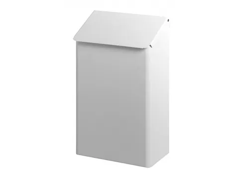 Afvalbak 7 Liter Rvs Wit