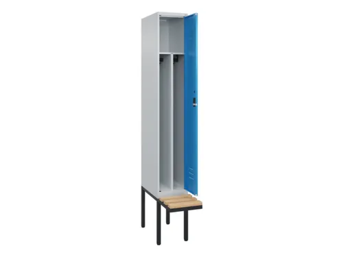 locker voor scheiding van kleding,HxBxD 2120x300x815mm,1vak