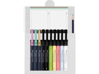 Hand lettering set Faber-Castell 12 stuks - 2
