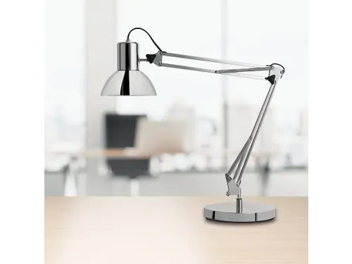 Bureaulamp Unilux Success led chroom