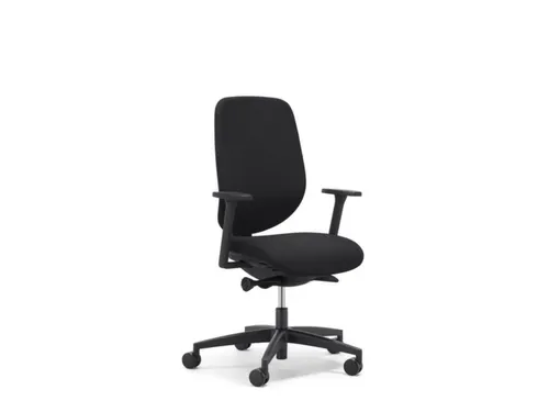 Giroflex Bureaustoel 353 met automatic-move mechanisme zwart