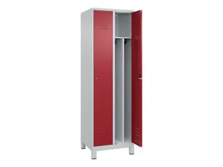 locker voor scheiding van kleding,HxBxD 1950x600x500mm,2vak - 2