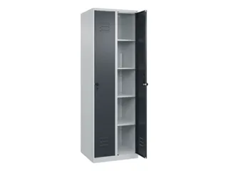 wasgoedverdeelkast,HxBxD 1850x600x500mm,vak B 300mm,draaigrendel - 2