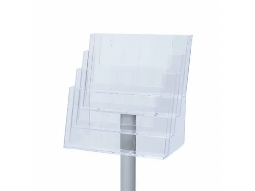 Brochurehouder Design Standaard 5xA4 Liggend