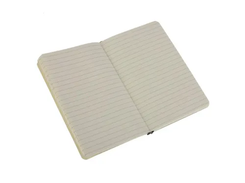 Notitieboek Moleskine pocket 90x140mm lijn soft cover zwart