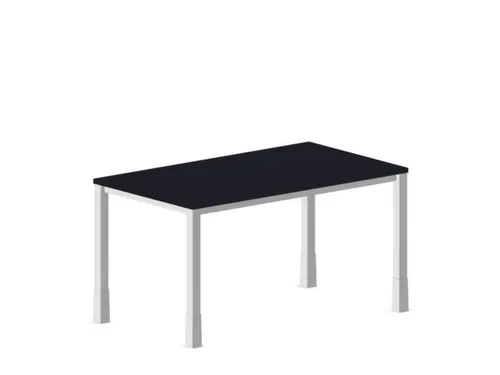 In hoogte verstelbaar bureau,HxBxD 720-840x1400x800mm,CC-zwart