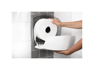 Toiletpapierdispenser Katrin Gigant L jumbo groot wit 82148 - 2