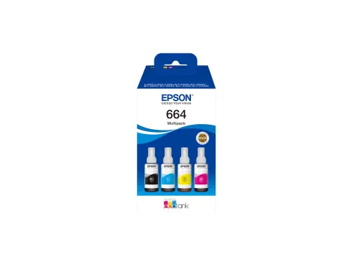 C13T664640 664 EcoTank 4-colour Multipack