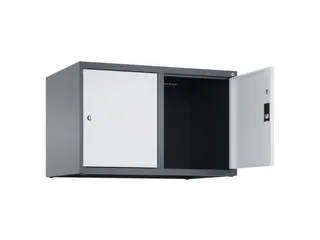 opzetkast,v. locker,2vak.,vak B 400mm,HxBxD 500x800x500mm,vleugeldeur - 2
