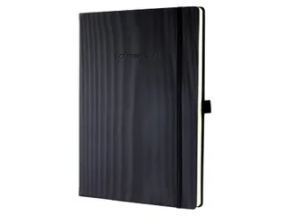 Notitieboek Sigel Conceptum Pure A4+ lijn zwart - 1