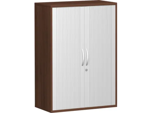 jaloeziedeurkast,HxBxD 1150x800x430mm,2xhouten vloer,decor romp noten