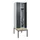 locker met bank,HxBxD 2120x600x815mm,2vak,vak B 300mm,draaigrendel
