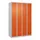 locker voor scheiding van kleding,HxBxD 1850x1200x500mm,4vak