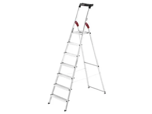 staande trap,eenzijdig,7trede(n),Stand H 1,5m,balk L 2,32m