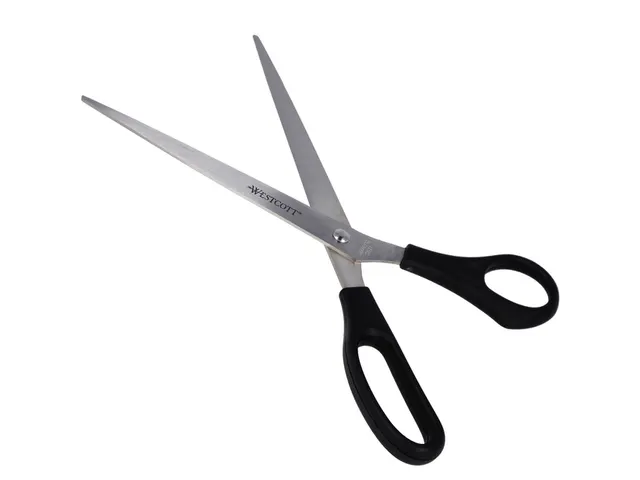 Kantoorschaar Westcott 260mm met kunststof grip rvs