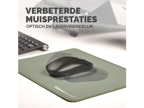 Muismat Fellowes Breyta XL saliegroen 21x28cm