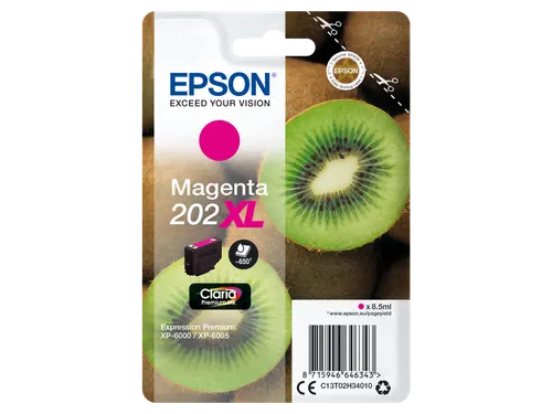 Singlepack Magenta 202XL Claria Premium Ink