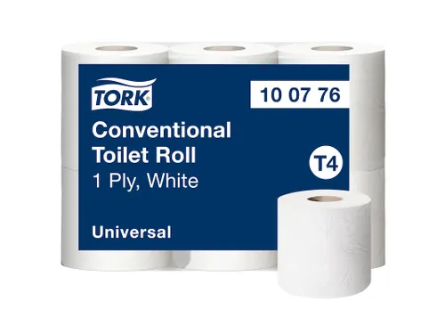 Tork 100776 Toiletpapier Traditioneel Universal 1-laags Naturel 48 Rol