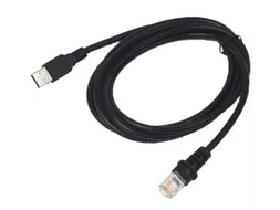 Kabel USB-A TPUW 2 meter Straight Zwart